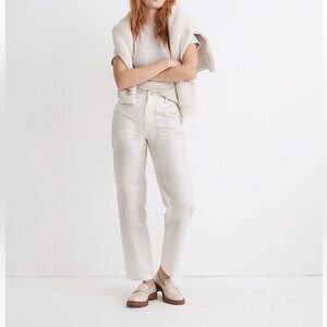 Madewell The Perfect Vintage Straight Workwear Pant
